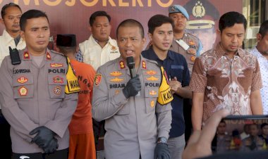 Polres-Mojokerto-Amankan-Oknum-Kades-Diduga-Korupsi-Dana-Desa